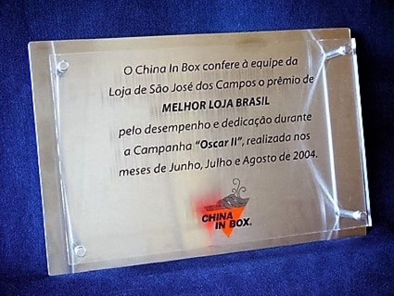 Fábricas de Troféus de Acrílico sob Medida em Itaquaquecetuba - Troféu de Acrílico para Personalizar Fábricas de Troféus de Acrílico sob Medida em Itaquaquecetuba - Troféu de Acrílico para Personalizar