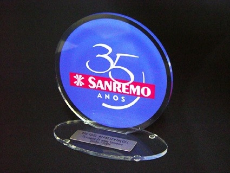 Troféu em Acrílico sob Medida em Vitória - Troféu de Acrílico para Personalizar Troféu em Acrílico sob Medida em Vitória - Troféu de Acrílico para Personalizar