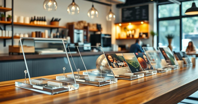Como Escolher Displays de Mesa Acrílico para Seu Negócio Como Escolher Displays de Mesa Acrílico para Seu Negócio