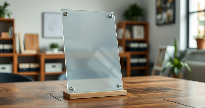 Como Escolher o Melhor Display de Acrílico A4 para Seu Negócio