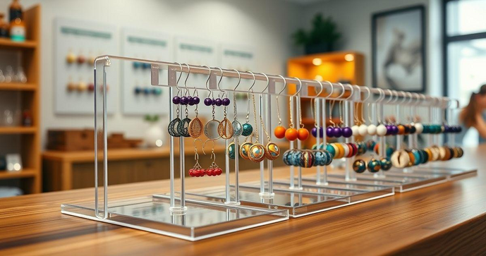 Expositor de Brincos Acrílico: Como Escolher o Ideal para Sua Loja Expositor de Brincos Acrílico: Como Escolher o Ideal para Sua Loja