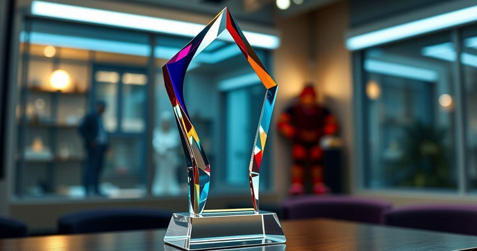 Como escolher o troféu de acrílico ideal para suas premiações