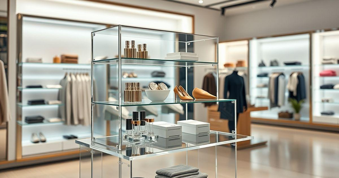 Expositor de acrílico: como escolher o ideal para sua loja e valorizar seus produtos Expositor de acrílico: como escolher o ideal para sua loja e valorizar seus produtos