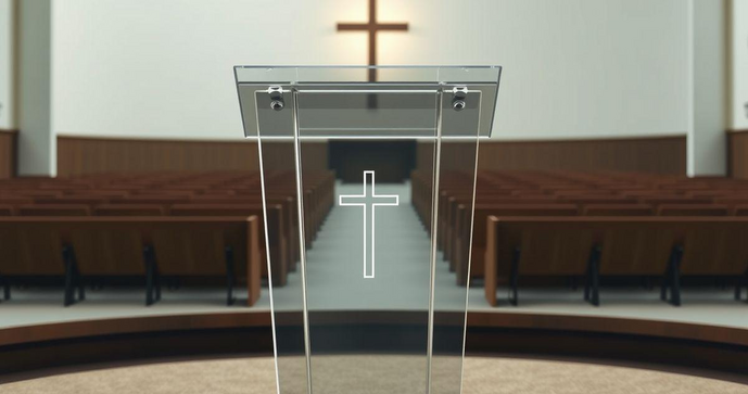 Púlpito de Acrílico para Igreja: Estilo e Funcionalidade em um Só Produto