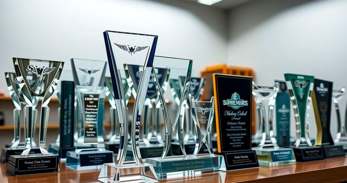 Saiba Tudo Sobre o Preço do Troféu de Acrílico e Como Escolher o Ideal