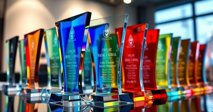 Troféu em Acrílico: A Escolha Perfeita para Reconhecimento e Premiação