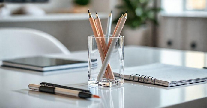Descubra Como Organizar Seu Espaço com Porta Lápis de Acrílico