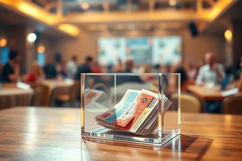 Urnas de Acrílico Preço Acessível para Qualquer Evento Urnas de Acrílico Preço Acessível para Qualquer Evento
