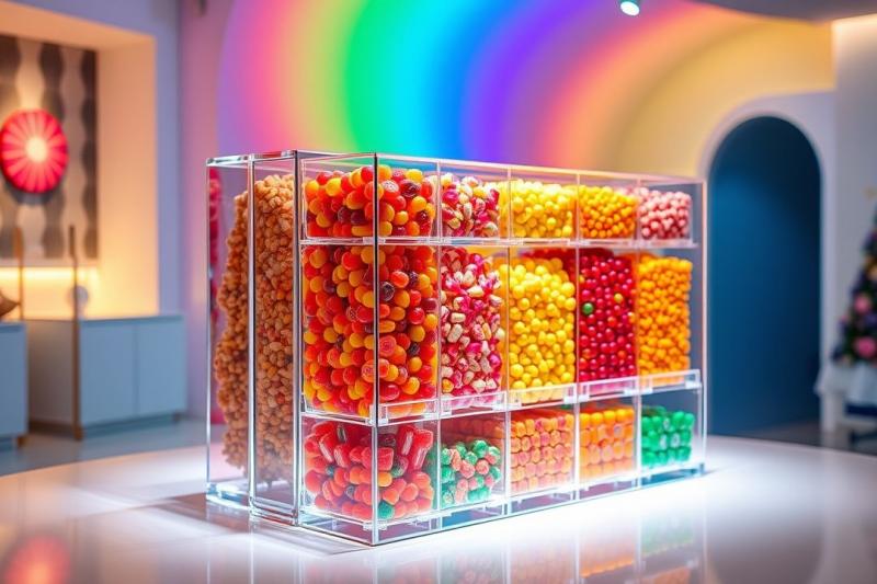 Expositor de acrílico para doces: como escolher o ideal para sua confeitaria Expositor de acrílico para doces: como escolher o ideal para sua confeitaria