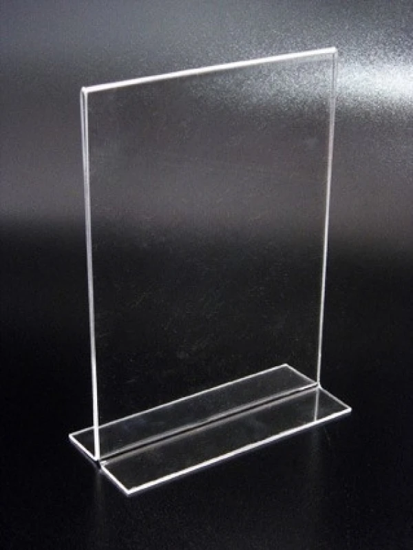 display de chão de acrílico