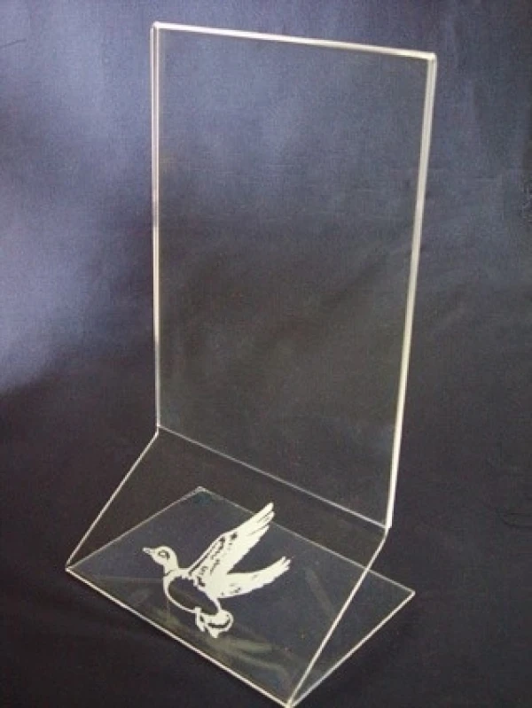 displays de acrílico