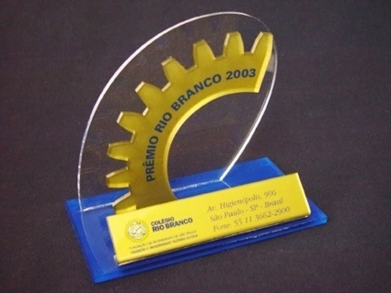 expositor em acrílico