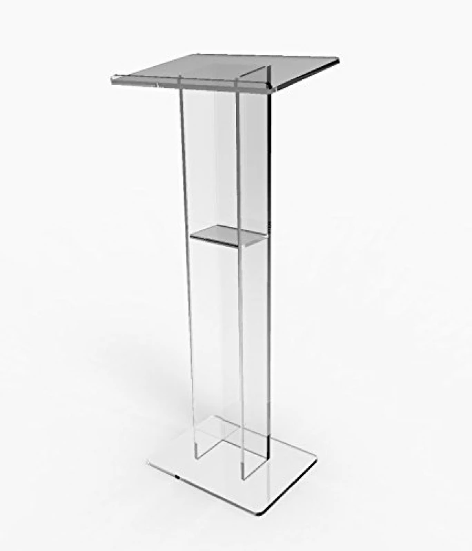 púlpito de igreja acrílico