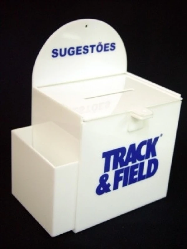 urna de acrílico grande